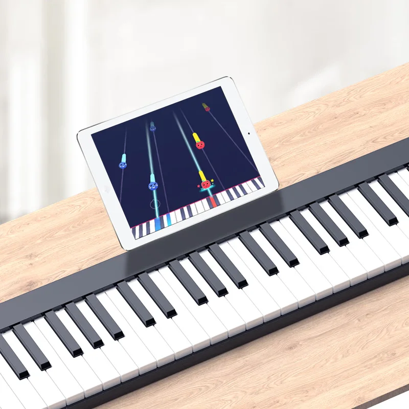 Best 49 Key Portable Electric Keyboard Piano for newer portable piano  With Power Supply, Sheet Music Stand and Simply Piano App