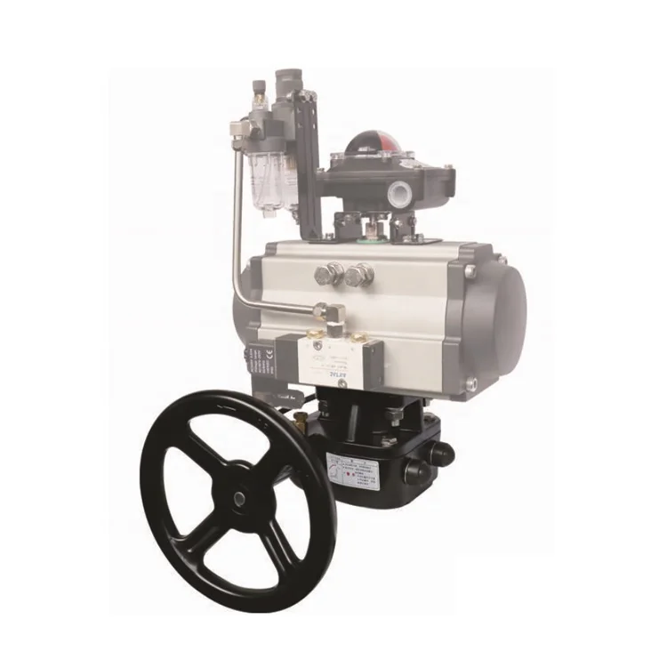 Declutchable Electric Pneumatic Actuator Parts Worm
