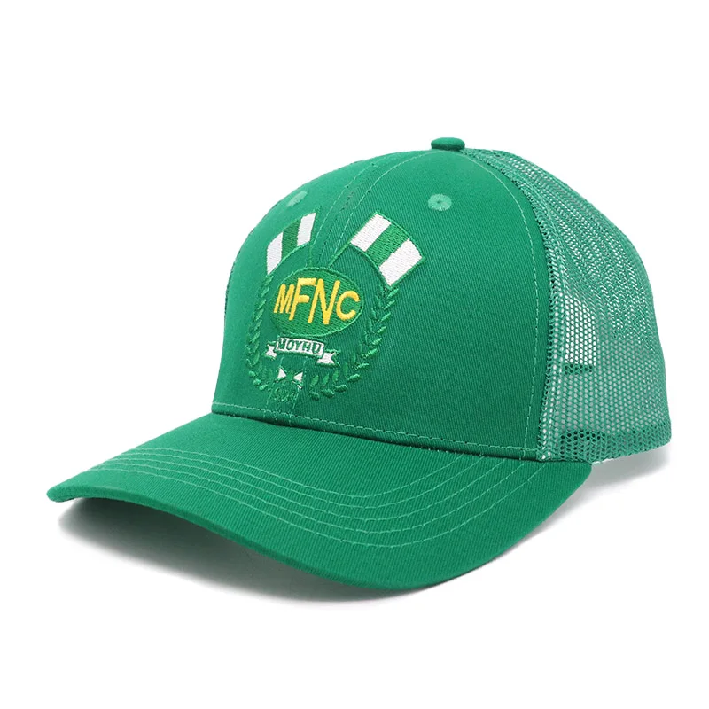 High Quality Wholesale Classic Custom Design Your Own 3d Embroidery Logo 5 Panel Gorras Mesh Trucker Caps Hats Mens