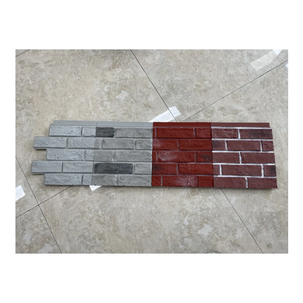 PU brick panels wall siding veneer