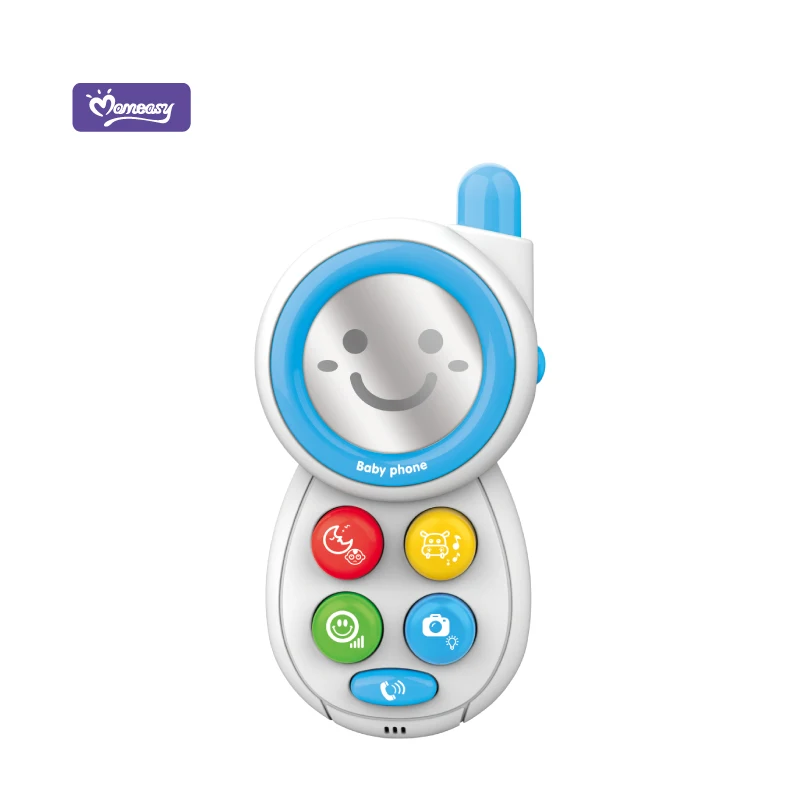 Hand Touch Plastic Music Educational Baby Smart Mobile Phone Toys Music Playing Phones Kids Toys