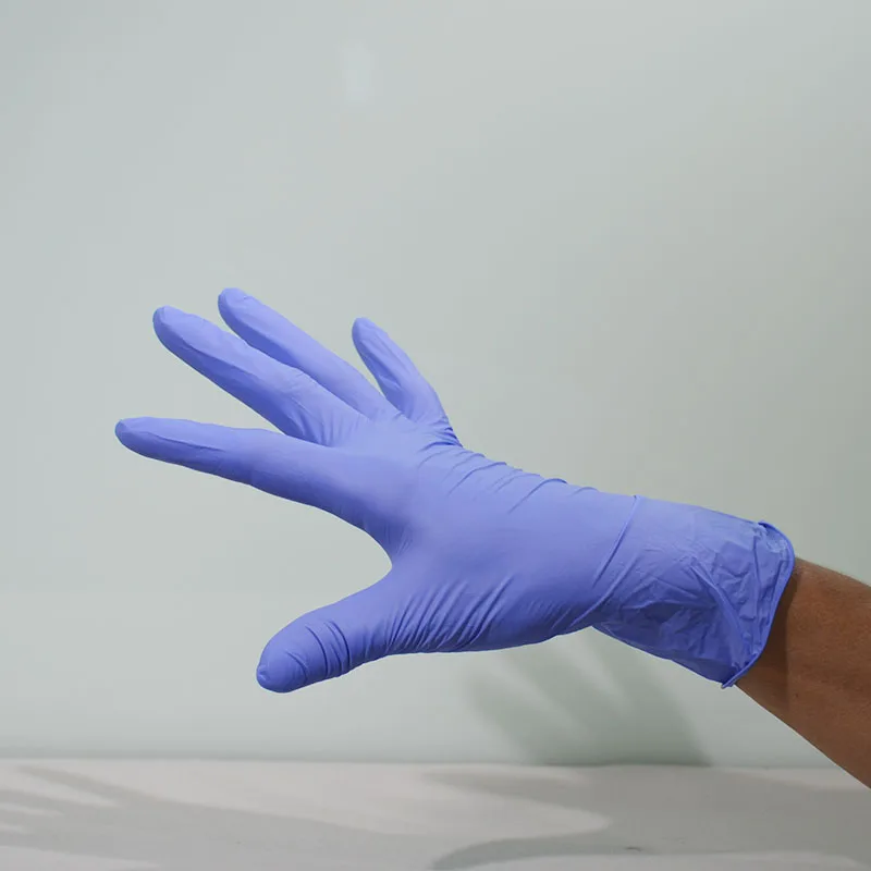 Nitrile Coated Glovees Purple Nitrile Glovees Nitrile Exam Glovees