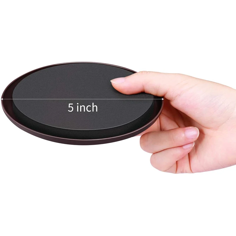 China Best Price Easy moving reusable 5 Inch Round Brown Furniture Mover for Carpet