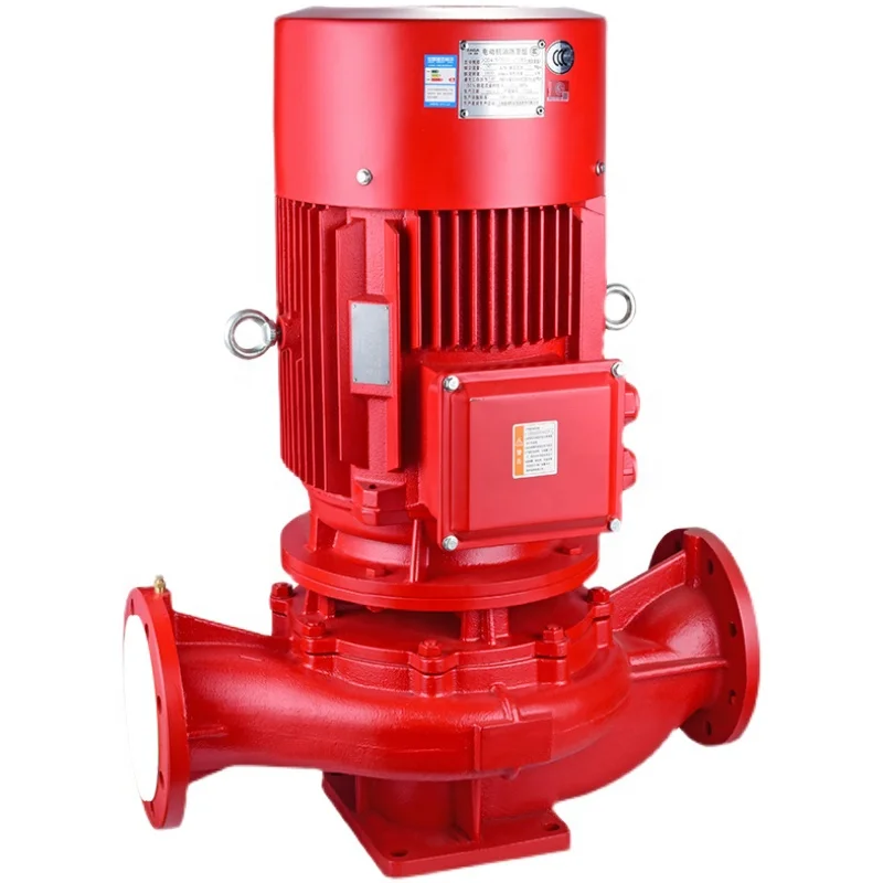 The new high quality single stage fire pump motor drives high hydraulic fire pump