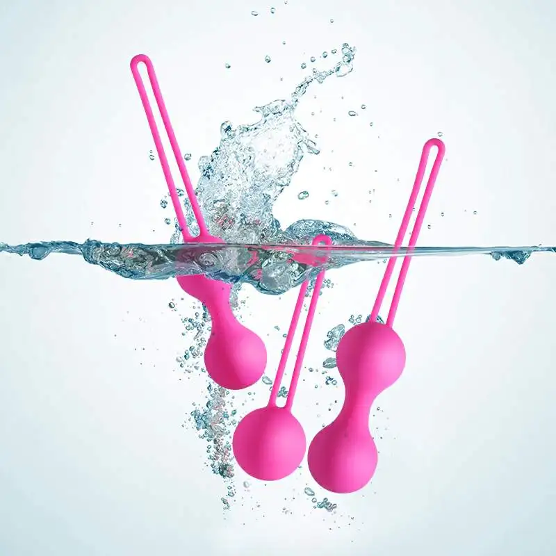 Silicone Smart Vagina Trainer Ben Wa Kegel Ball Set Vaginal Massage Egg Kegel Balls For Female