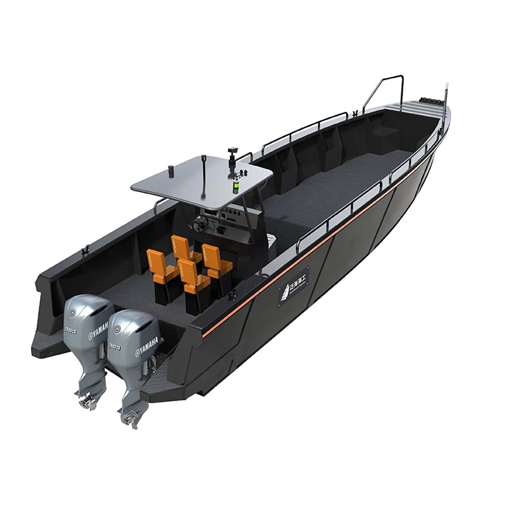 Latest Design HDPE boat easy to repair fishing boat PE boats luxury yacht