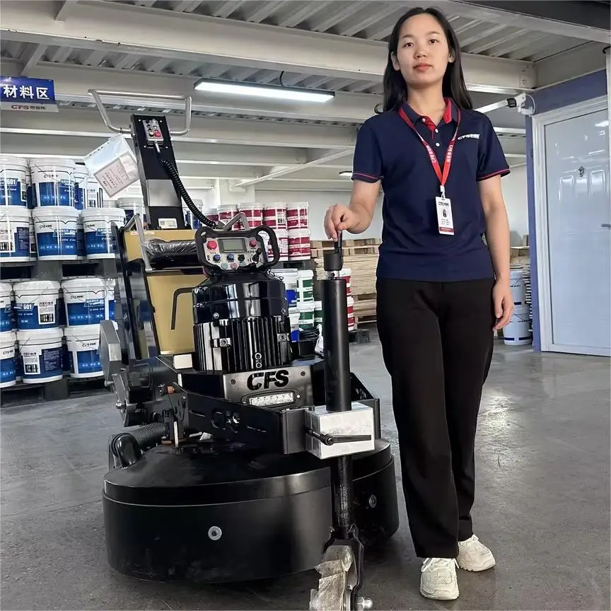 cfs 920 working area  remote control ride on   polishing machine concrete  concrete grinder  with vacuum