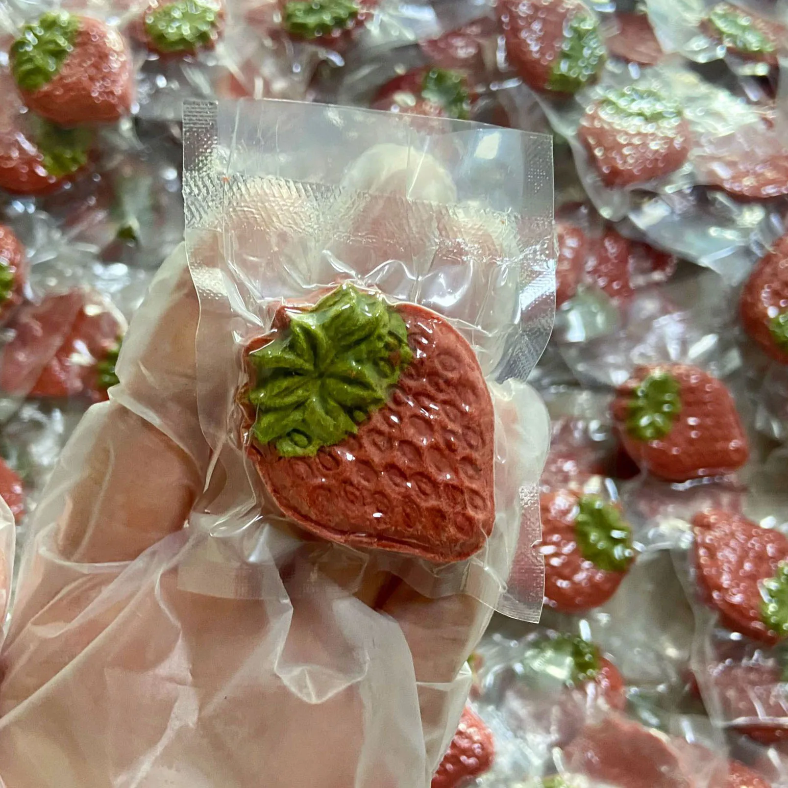 Популярные закуски ручной работы для домашних животных Курица сыр клубника виноград ананас хрустящий кошачий и собачий зуб шлифовальное печенье