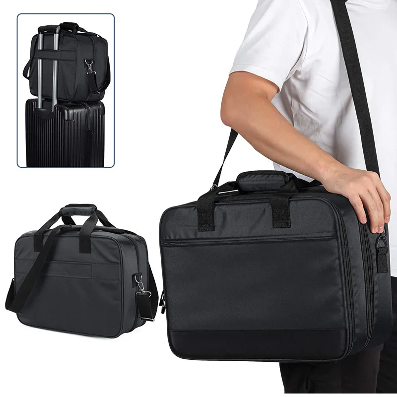 professional hairstylist hairdresser makeup storage bag custom travel cosmetic barber case