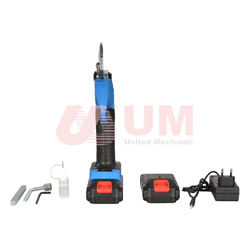 UM Professional 21V Wood Pruner Lithium Branch Pruner Electric Pruning Shear Garden Cordless Pruner Scissors