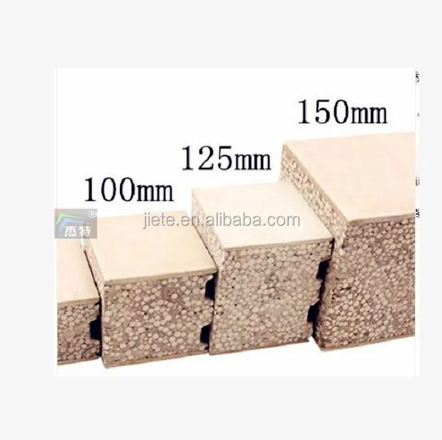 Fiber Cement Boards Cement EPS Sandwich SIP Wall Concrete Panel