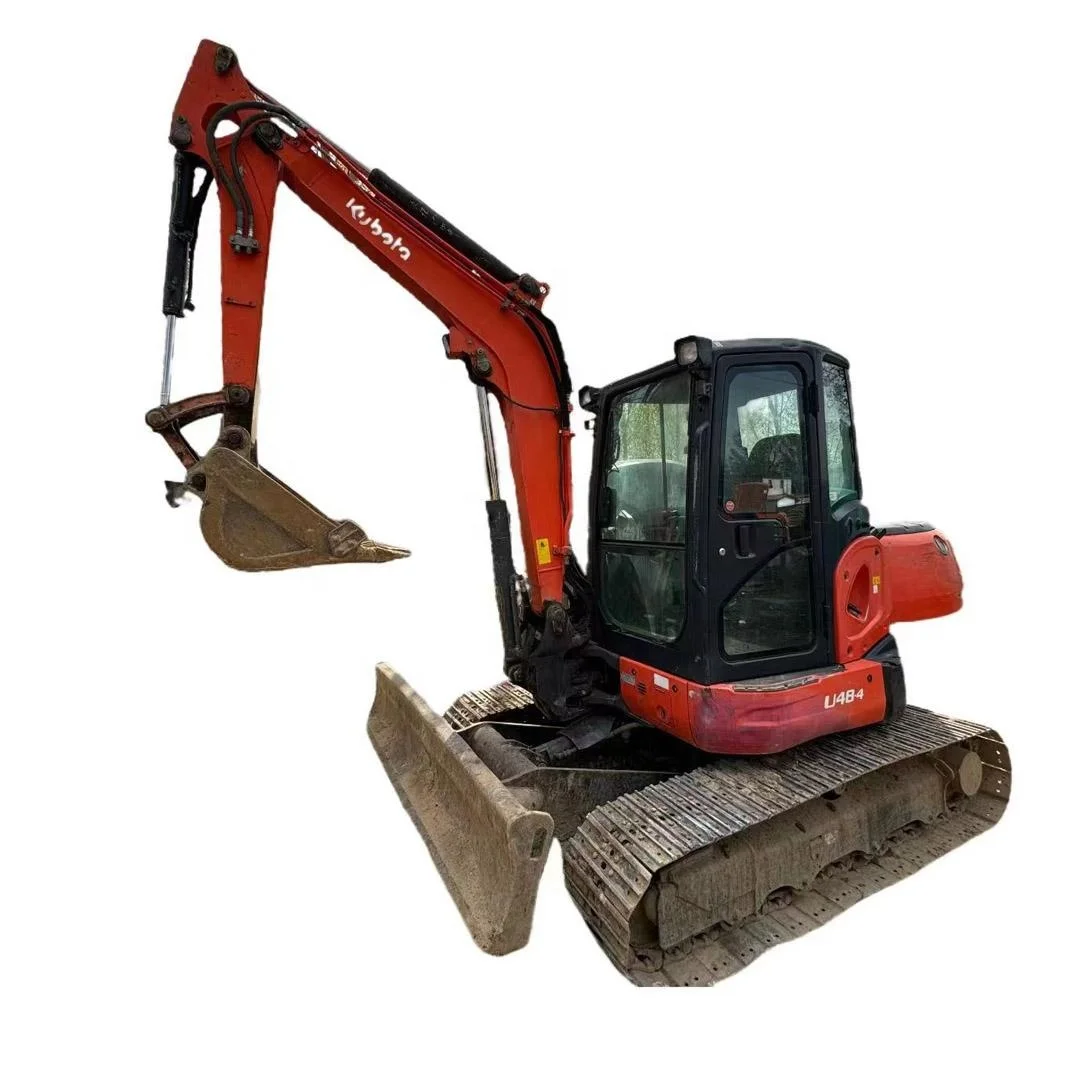 Хорошее качество 4,8 тонн 5 тонн мини-экскаватор KUBOTA KXU48 подержанный экскаватор хорошее состояние в наличии