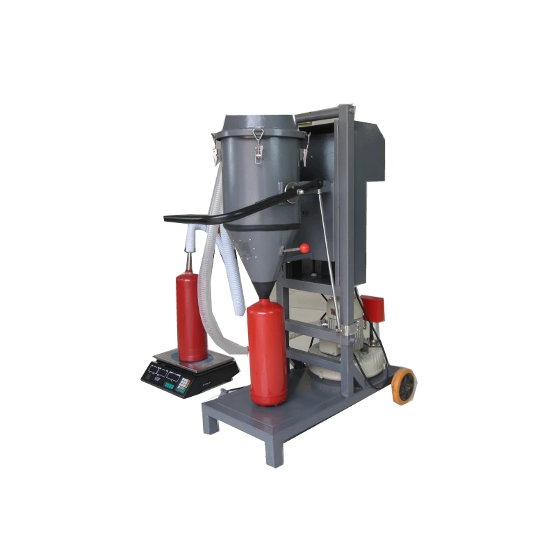 GFM16-1A fire extinguisher dry powder filling machine