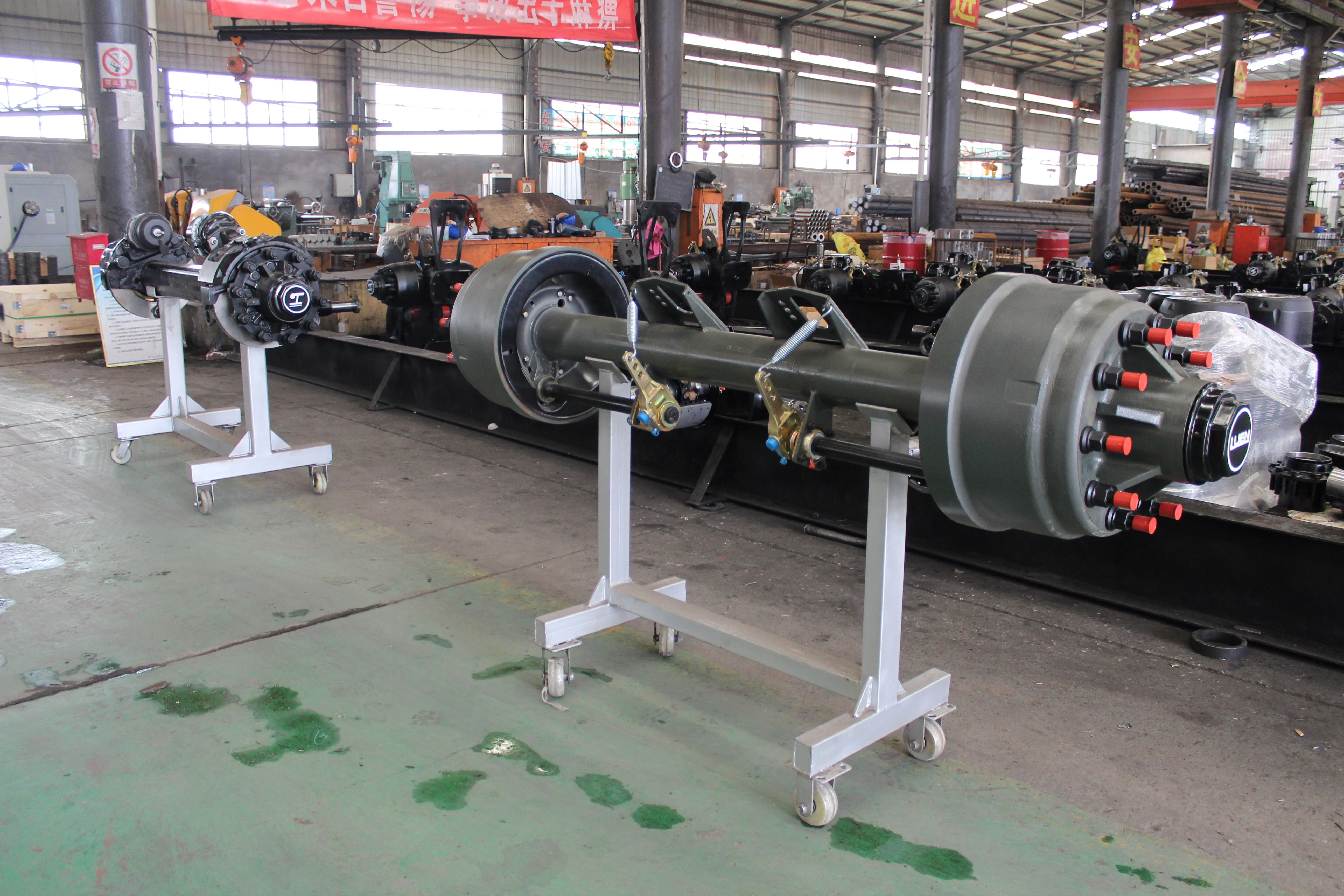 Fuwa Trailer Axle Semi Trailer Parts 16ton Axles From Chinese Manufacturer for heavy duty trailer