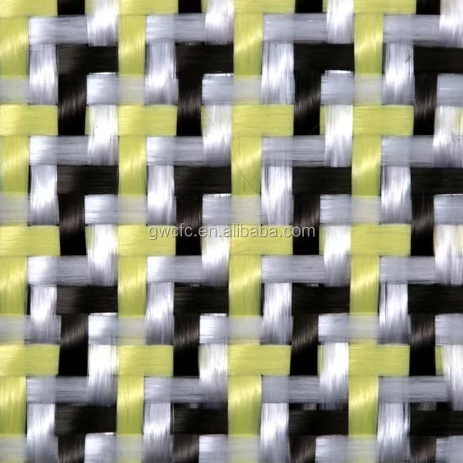 Kevlar For Enhanced Durability carbon kevlar with epoxy resin Aramid Woven carbon fibre roll