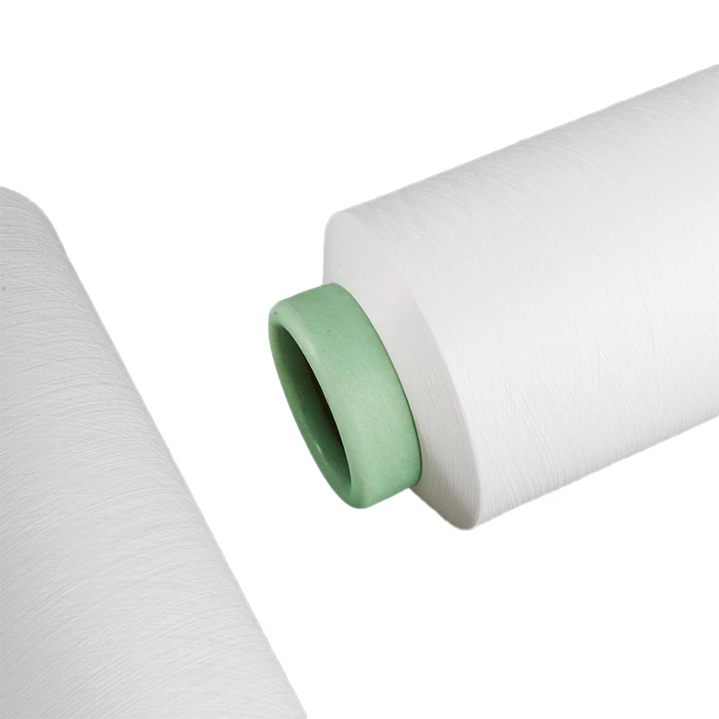 High elastic polyester yarn T30D/36F spandex yarn 100% polyester wrinkle resistant