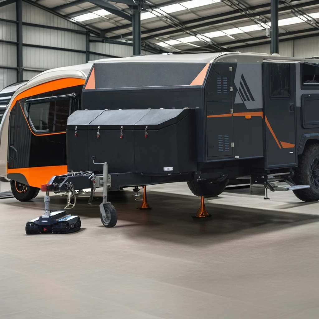 Factory Direct Sales 4500 Lbs Caravan Mover Robot Trolley Camping Mover Robot  For Mobile Rv