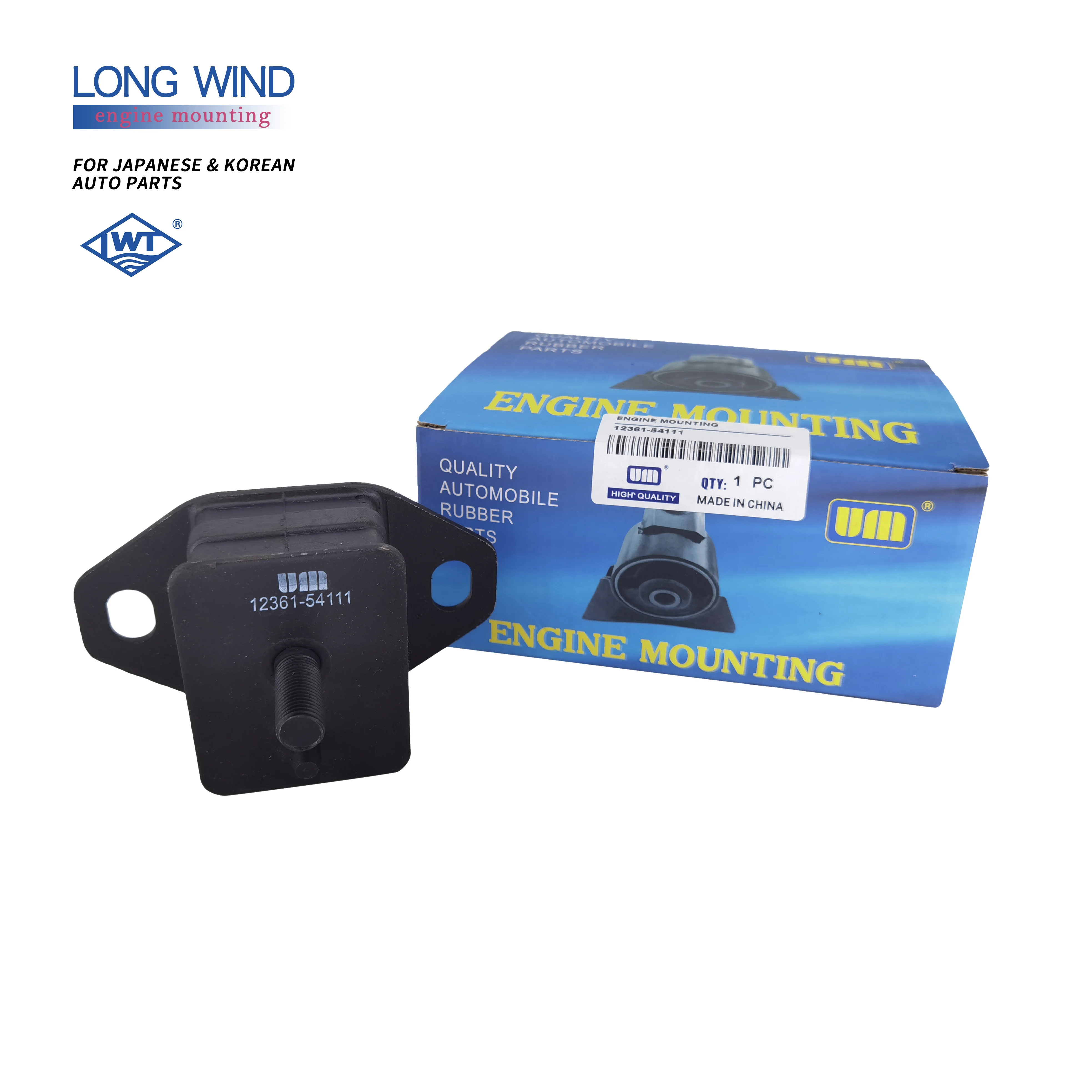 LWT vehicle rubber accessories engine system mount 12361-54111 for toyota L 2L 5L 3L 5LE HILUX/83-05:LN5# LN8# LN9# LN14# LN15#