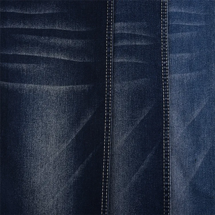 
Many kinds of stocklot satin denim fabric for jeans pants 