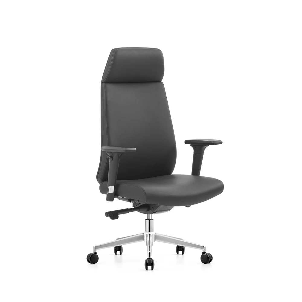 Office High Back 3D Activity Armrest Leather Executive Boss Computer Chairs
