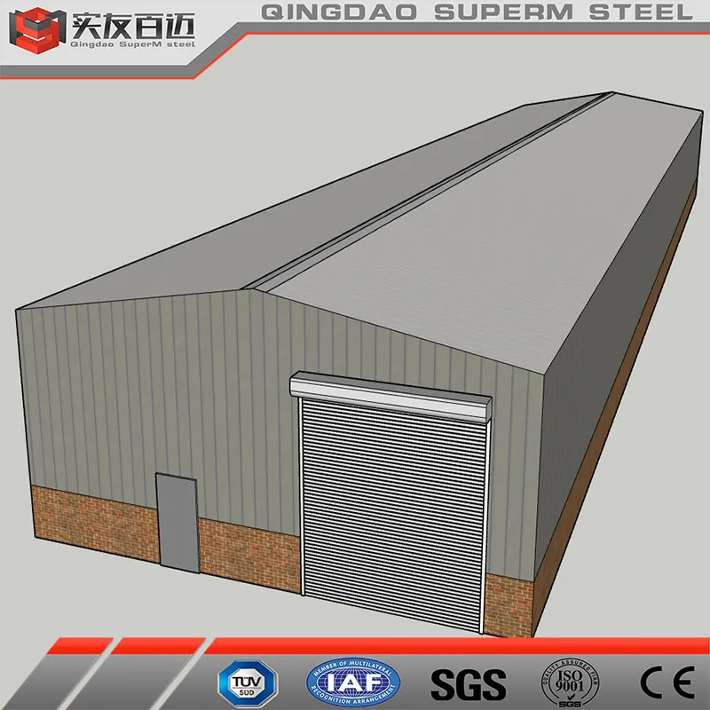 Factory Customized Engineer Designed Insulated Panels Steel Structure Prefab Modular Warehouse