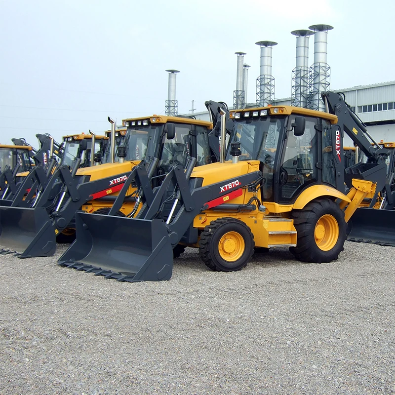 2.5 Ton Wheel Loader Backhoe Front End Loader And Backhoe XC870HK