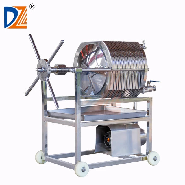 
China Manufacturing Beer Wine Filter Press Plate And Frame Filter Press Machine 