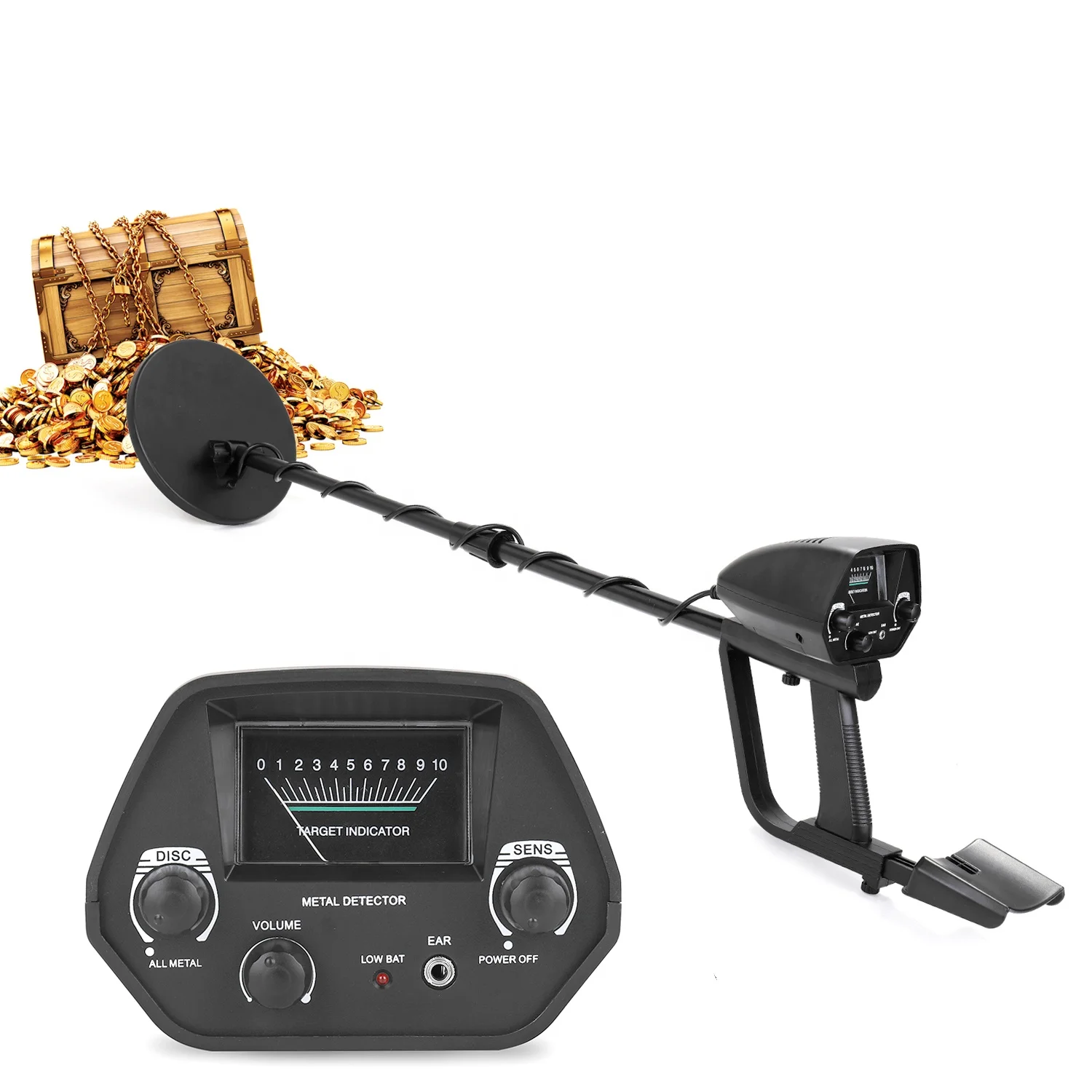 
 Портативный подземный металлоискатель GTX4030, Высокочувствительный металлодетектор для ювелирных изделий, золота  