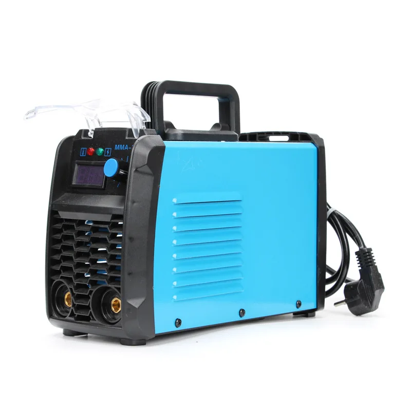 MMA-300 Portable Mini Welder Arc IGBT Inverter Esab Ac Dc Copper Wire Electric Welding Machine for Weld Metals Blue Factory