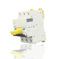 Yellow Mini Schneider Circuit Breaker Lock Miniature Circuit Breaker MCB Electrical Pin Lock