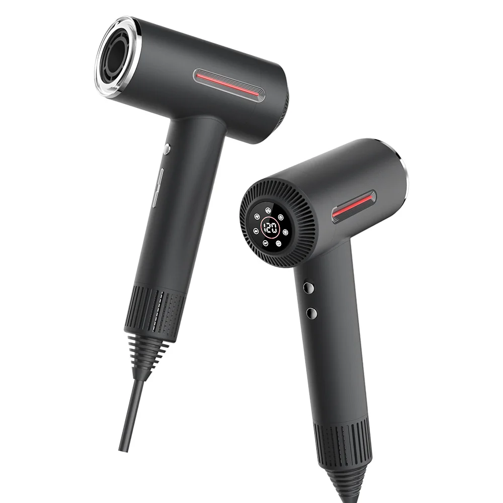 11000RPM Hair Dryer High Speed Quality Hollow Leafless Hair Dryer With Accessories 1600W Hairdryers Hair Care