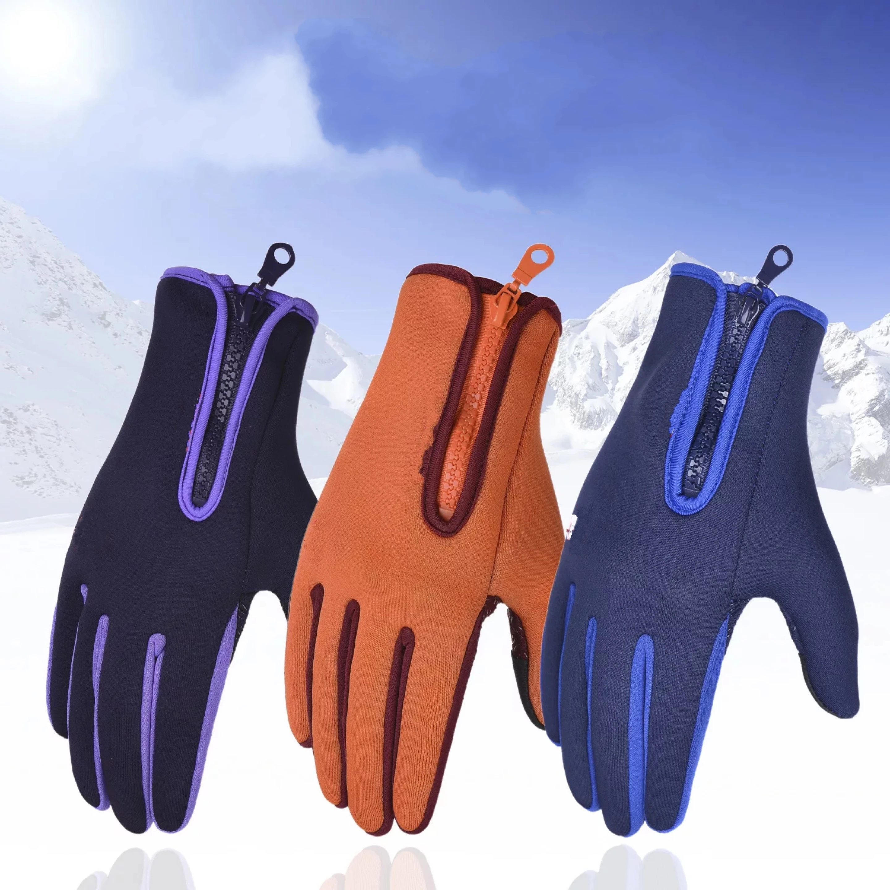 Factory Direct Sales Warm Waterproof Ski Gloves Winter Outdoor Sports Glove