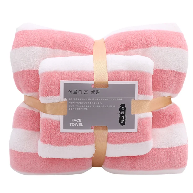 China Factory Excellent Quality white Luxury Custom Bath Towel Dry Quickly Coral fleece bathroom towels Highly Absorbent Towel