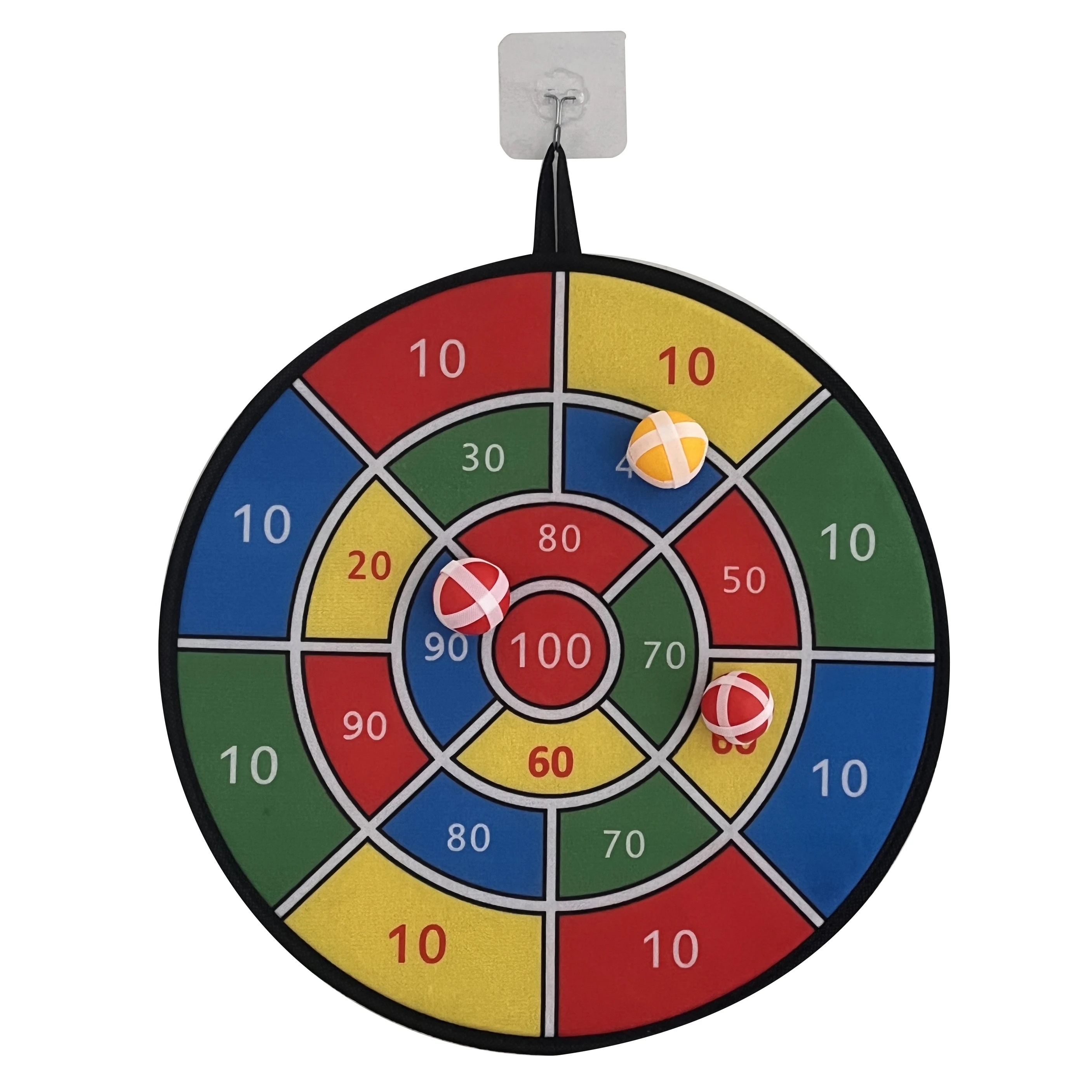 36 см твердая доска для Дартса для детей с 3 липкими шариками, набор для Дартса с крючком, настольные игры, игрушка