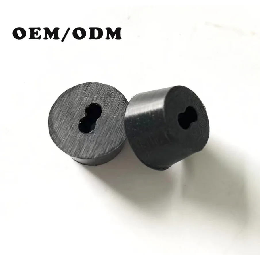 Customized Newest Durable Round Tapered Silicone Rubber Stopper Silicone Plugs and grommet with holes