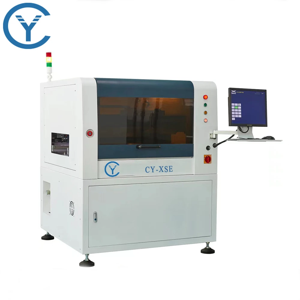 Smt Manual Solder Paste Screen Printing Machine Custom Semi Automatic Pcb Smd Stencil Printer