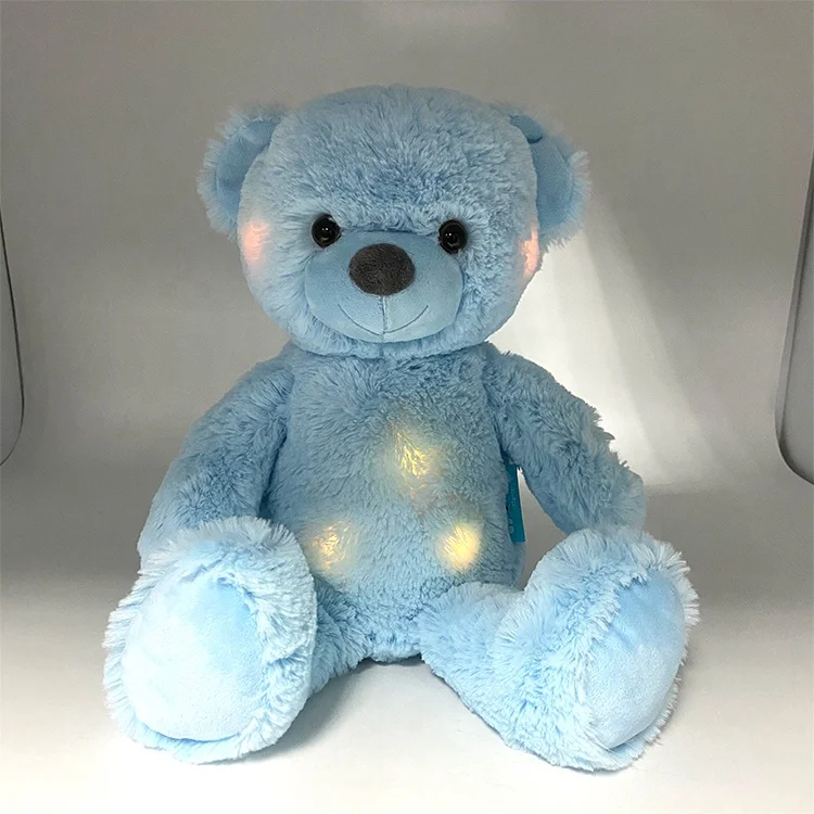 10 Inches Electric Musical Stuffed Animal Cute Soft Cartoon Bear Custom Plush Toys