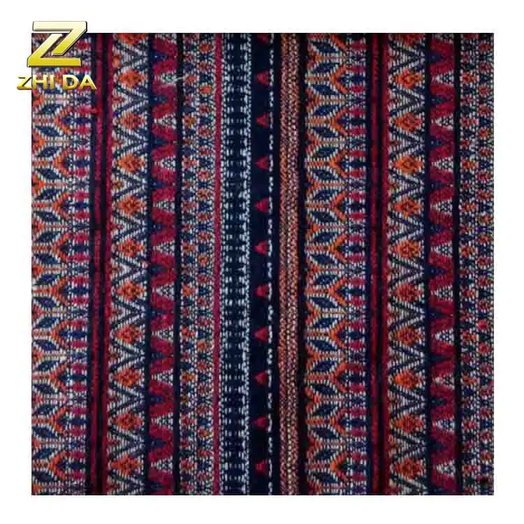 Fashion striped yarn dyed cotton canvas fabric for bags