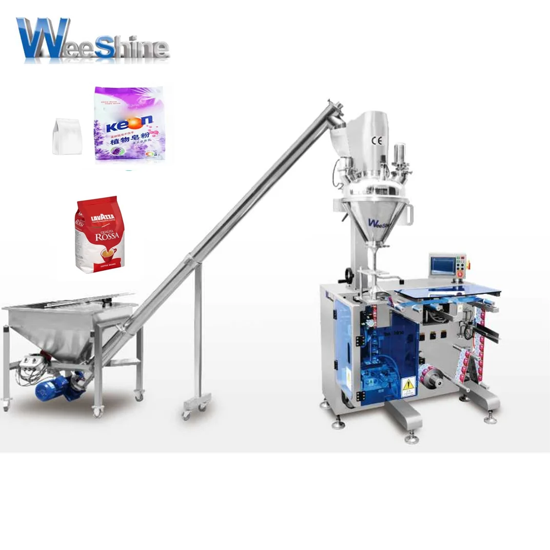 Горячая Распродажа тальковый керамический цементный водоросли мыло для стирки отбеливающий порошок упаковочная машина для промышленного использования со шнековым наполнителем