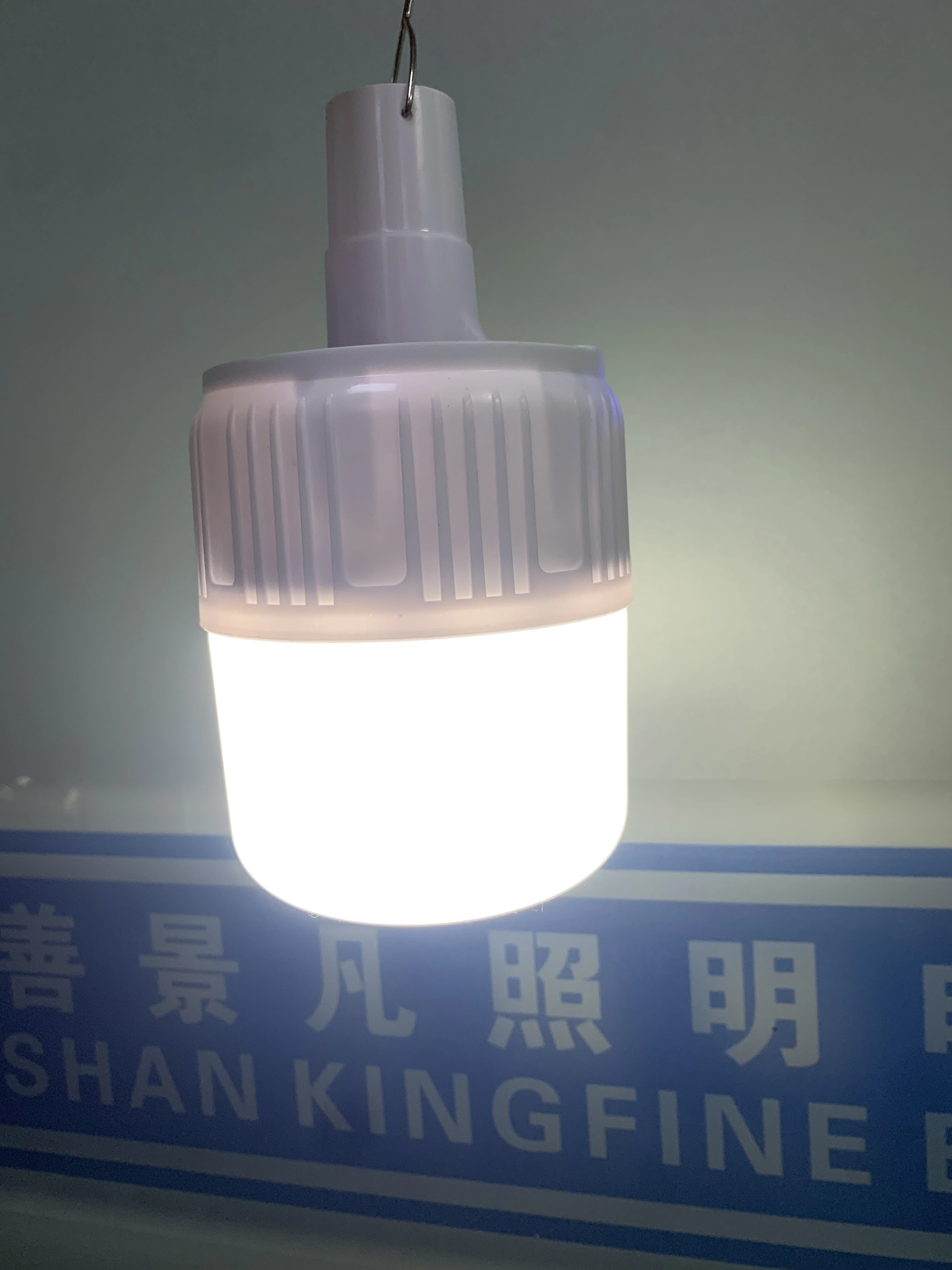 Rechargeable Bulb Lantern led Portable Camping Light Outdoor Solar LED T-Bulb Lights Lighting T100 With Remote Control