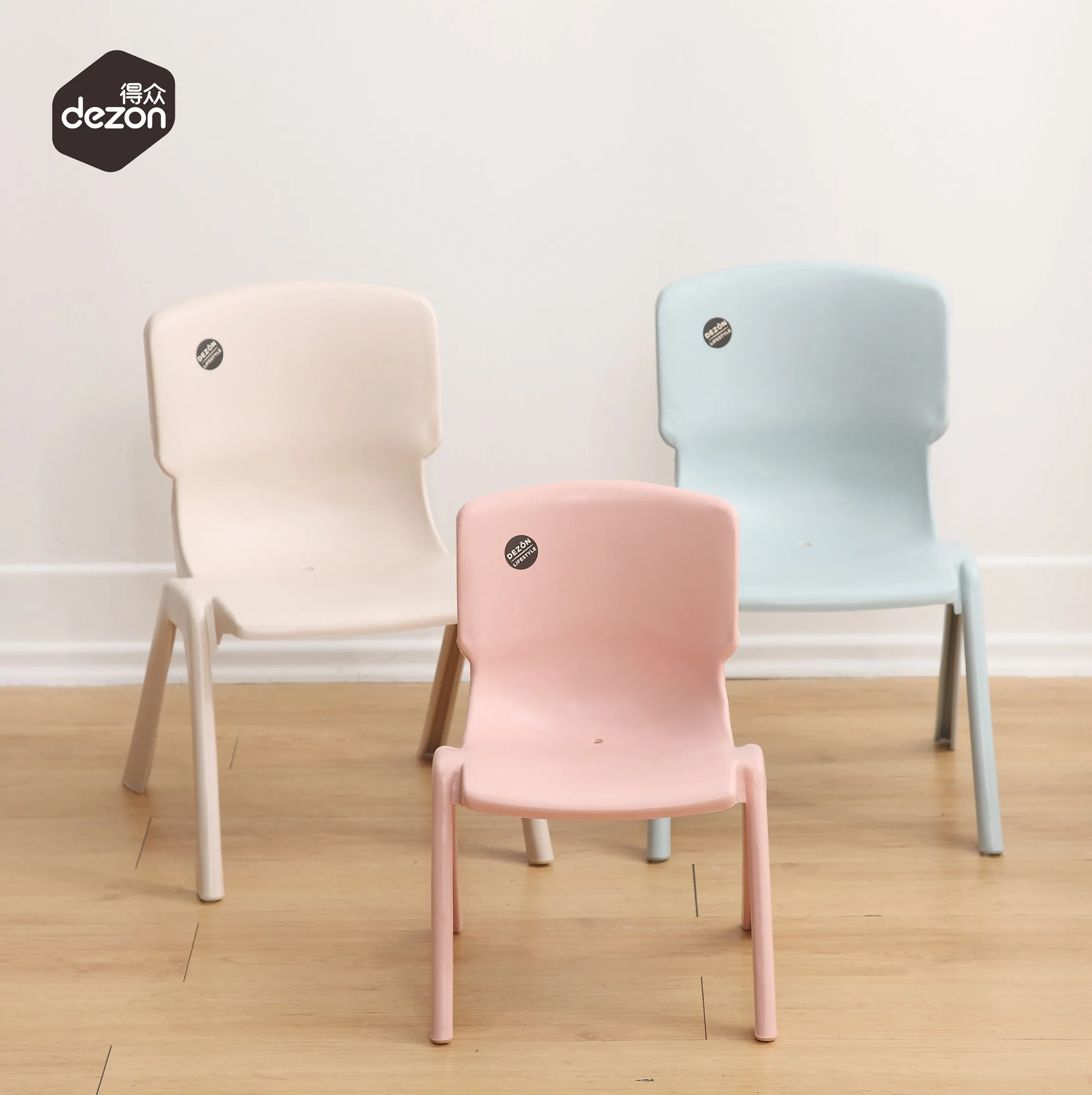 
Amazon Hot Sale Manufacture Wholesale Dining Indoor Plastic Small Stool Baby Chair for Kids 