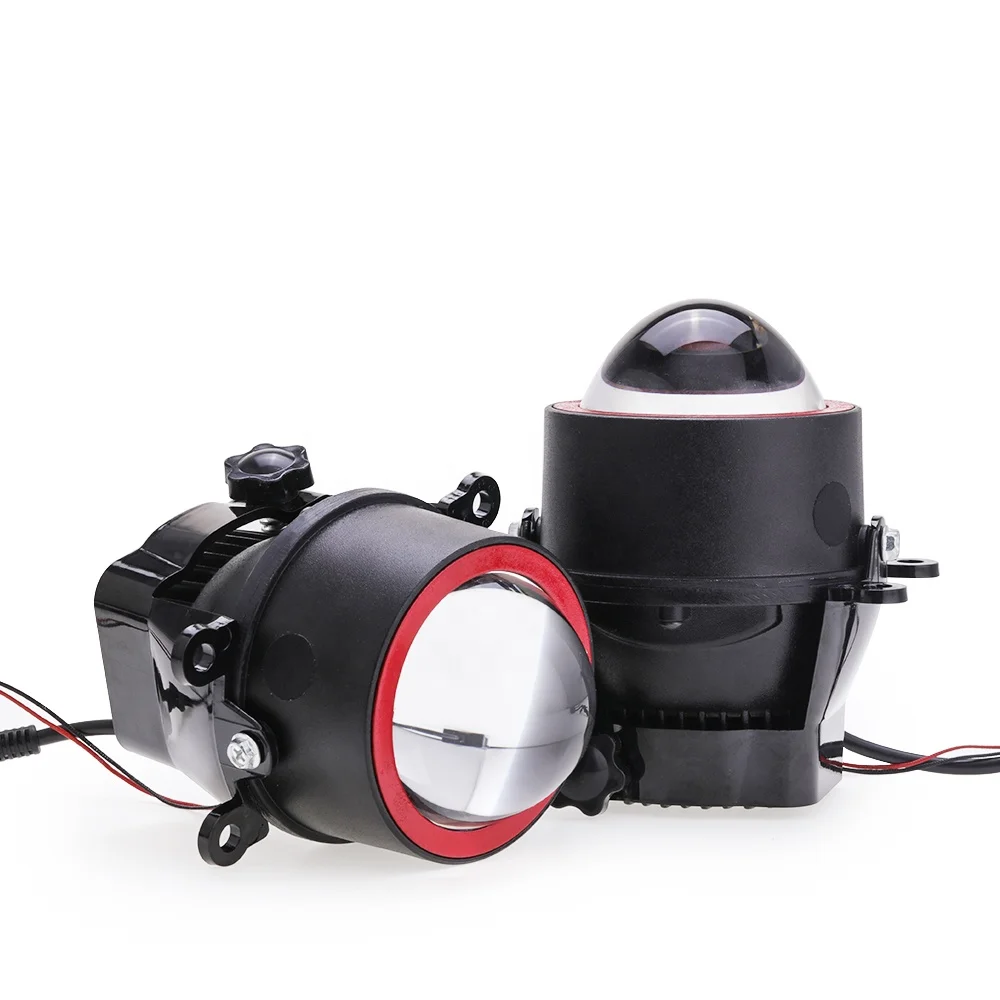 GPNE factory Fog Projector Lens 3000k 6000k  Universal Fog Lamp High and low beam projector lights