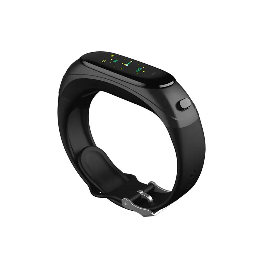 Fitup V08S СПЦ беспроводной Bluetootth наушники Talkband умный Браслет Talkbnd фитнес трекер активности