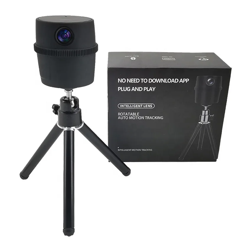 Высокое качество 1080P Full HD USB веб-камера AI автоматическая Чистка для лица и тела отслеживания с микрофоном ноутбука настольного