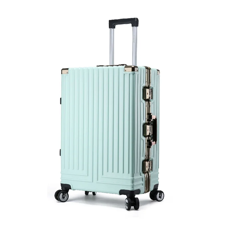 Special-shaped frame thickened anti-fall frame universal wheel customs lock  manufacturer wholesale trolley case suitcase bag