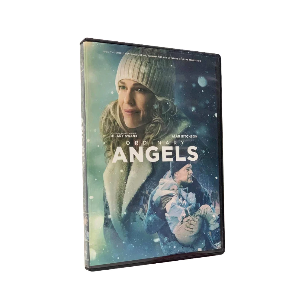 Ordinary Angels Latest DVD Movies 1Disc Factory Wholesale TV Series Shopify eBay Hot Sell DVD Movies Brand New Free Shipping