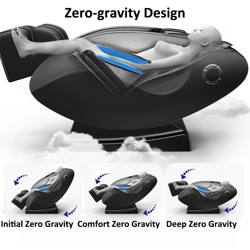 Для домашнего использования роскошный полный корпус zero gravity Электрический для массажного кресла с откидной спинкой 4d
