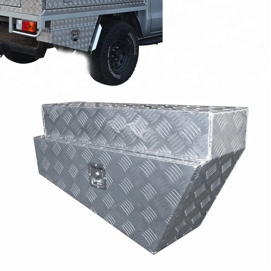 Heavy Duty toolbox canopy Aluminium Under Tray Ute Tool Box