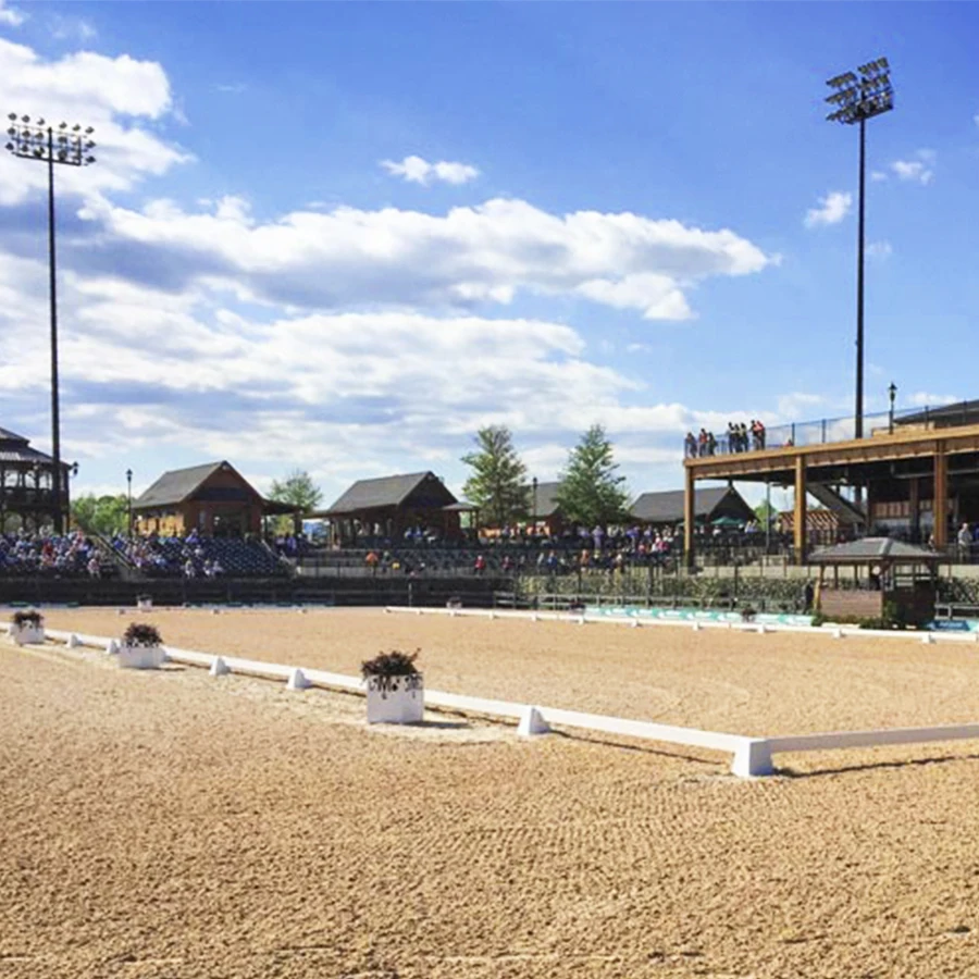 Fentech top quality small portable plastic dressage arena