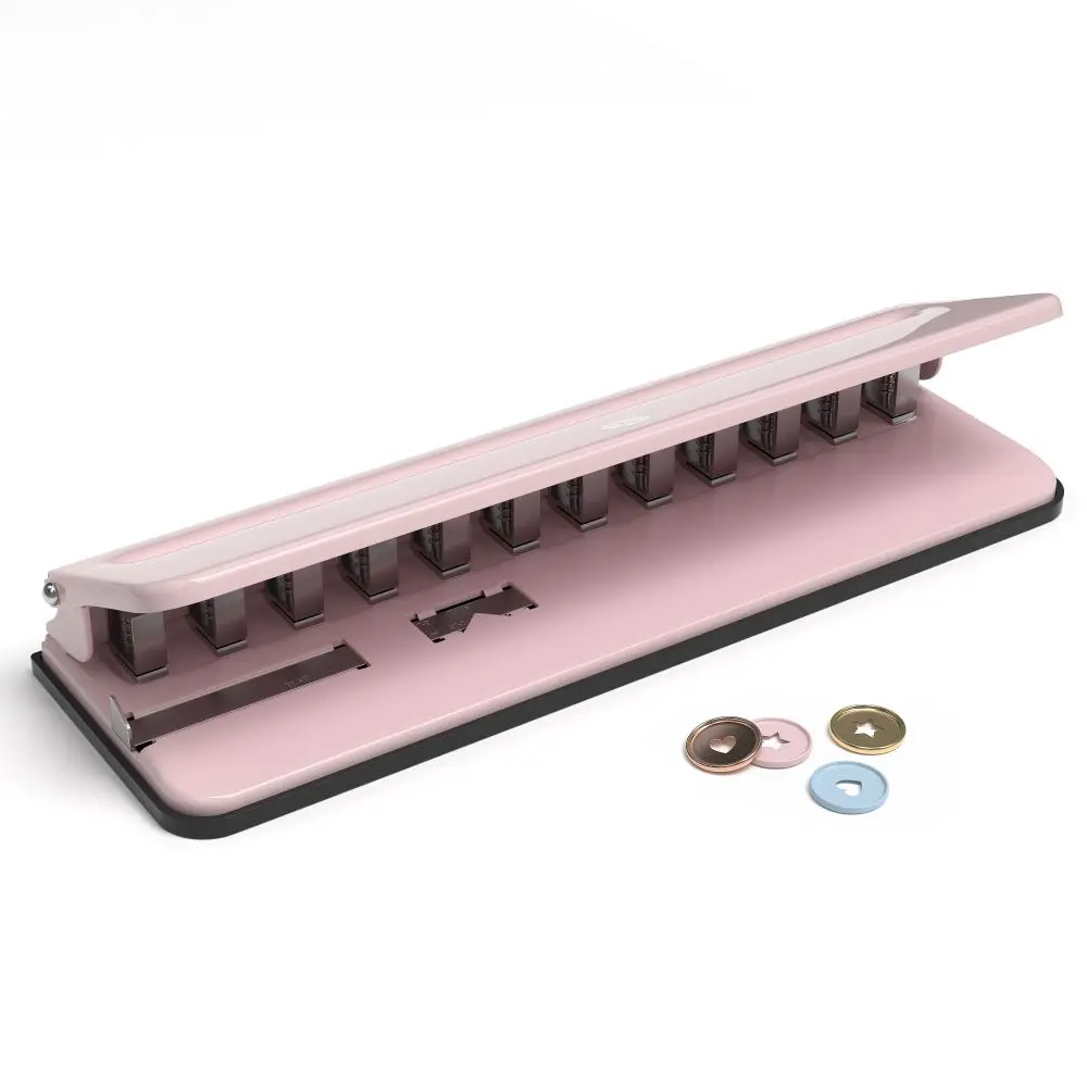 12-Mushroom-Hole Puncher for Discbound Systems Discs Binding Machine